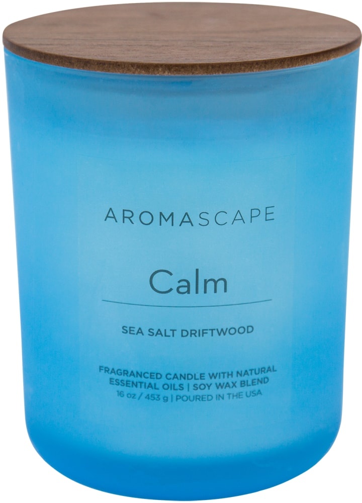 slide 1 of 1, Pacific Trade Aromascape Calm 2-Wick Jar Candle, 16 oz