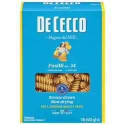 De Cecco No. 34 Fusilli 1 lb