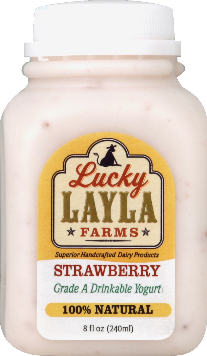 slide 4 of 4, Lucky Layla Yogurt 8 oz, 8 oz