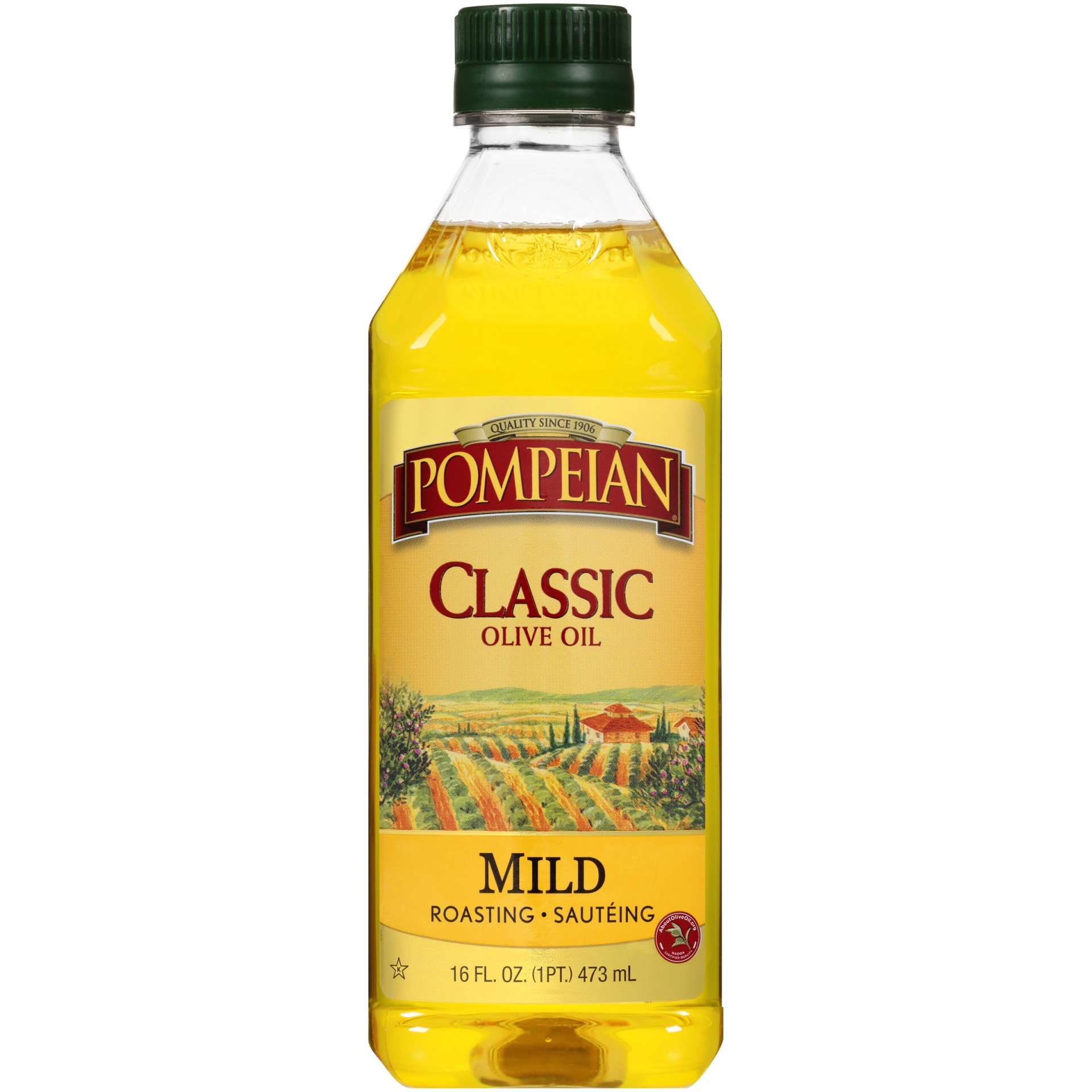 slide 1 of 6, Pompeian 16 oz Pompeian Mild Taste Olive Oil, 16 fl oz