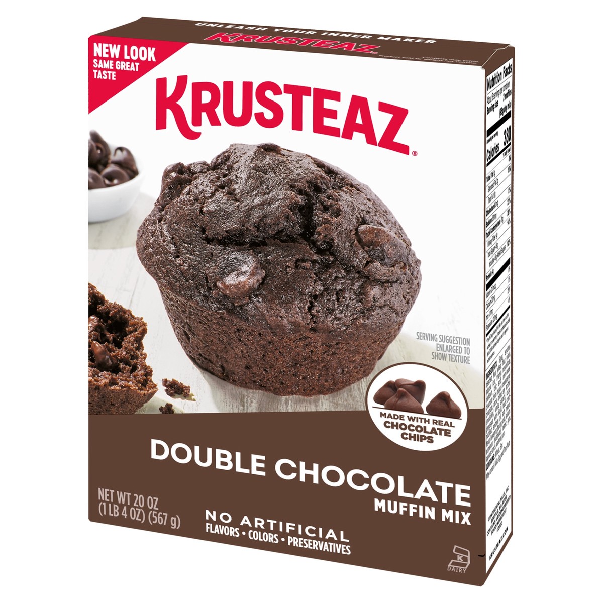 slide 8 of 9, Krusteaz Muffin Mix, 20 oz