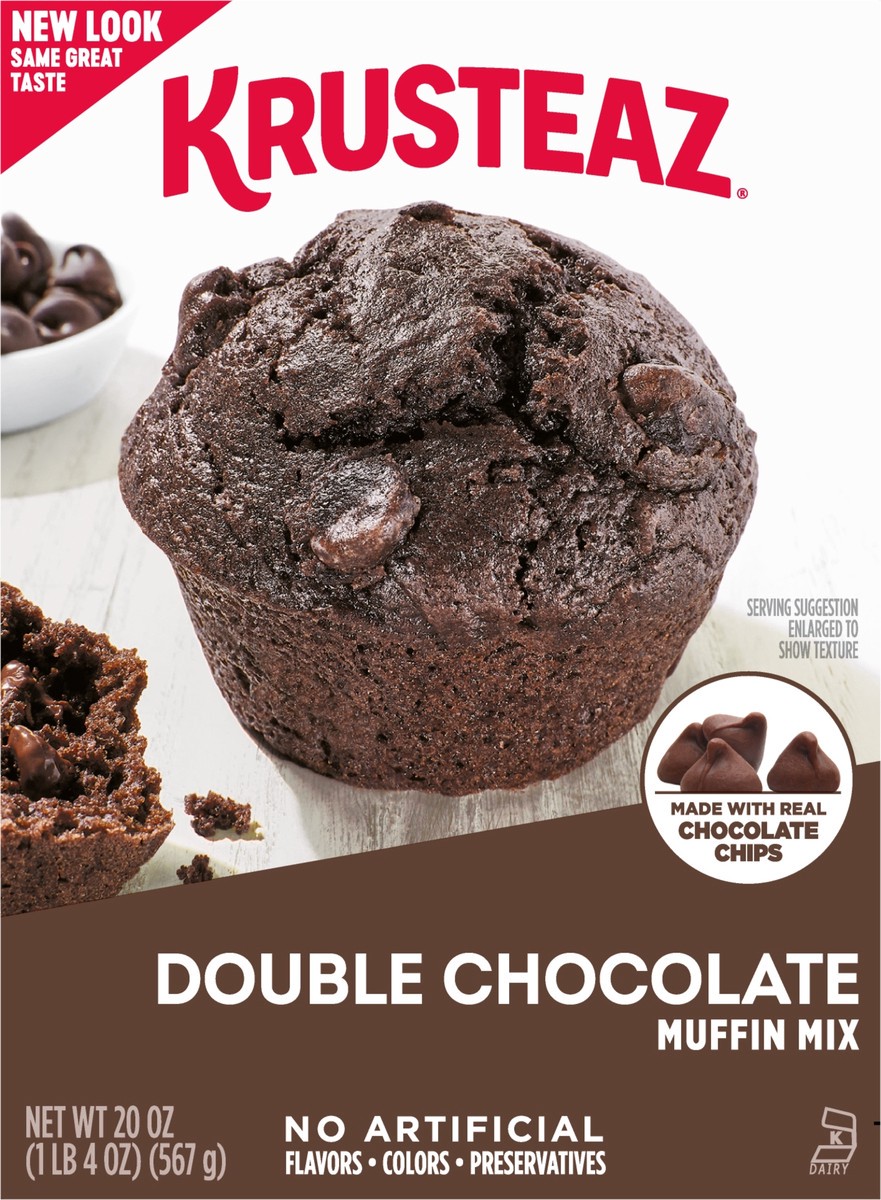 slide 3 of 9, Krusteaz Muffin Mix, 20 oz