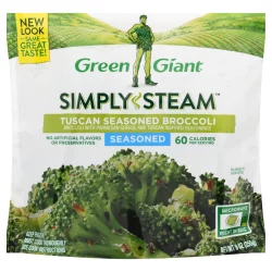 Green Giant Simply Steam Tuscan Seasoned Broccoli 9 oz