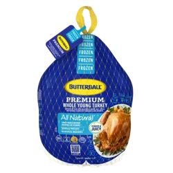 Butterball Frozen Premium Young Turkey, 10-16 lb