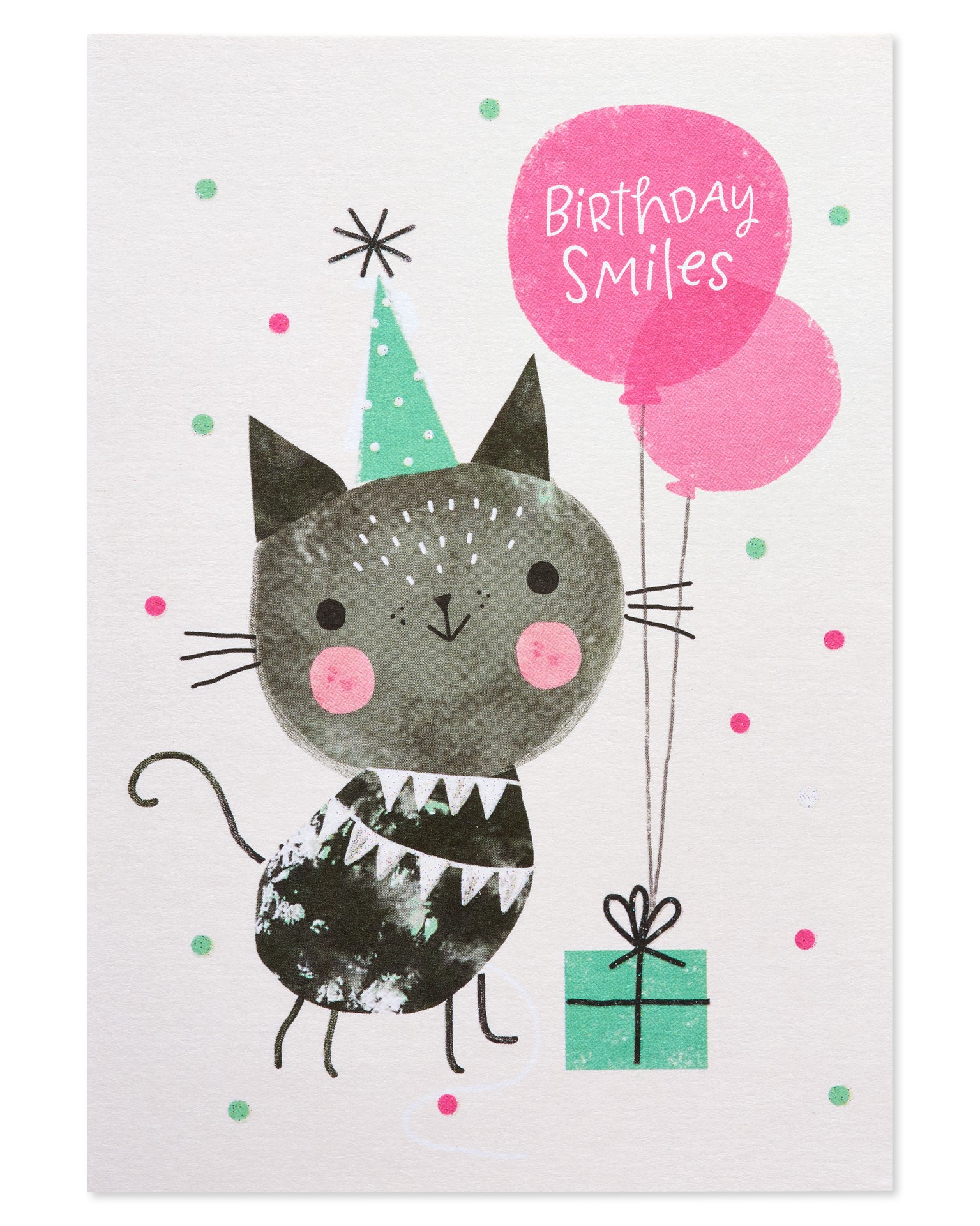 slide 5 of 5, Carlton Cards American Greetings Birthday Card (Smiles), 1 ct