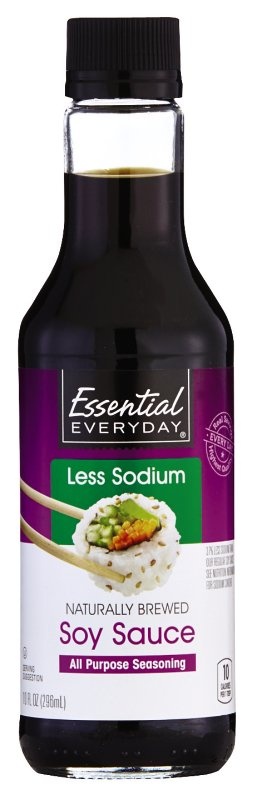 slide 1 of 1, Essential Everyday Low Sodium Soy Sauce, 10 fl oz