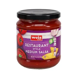 Weis Quality Medium Restaurant Style Salsa