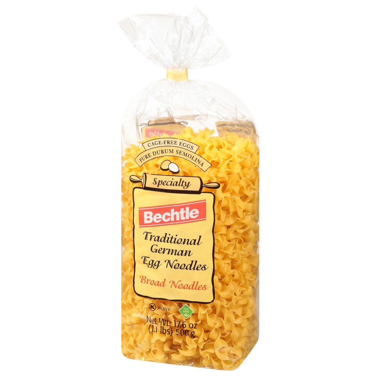 slide 3 of 4, Bechtle Traditional German Broad Egg Noodles 17.6 oz Bag, 17.6 oz