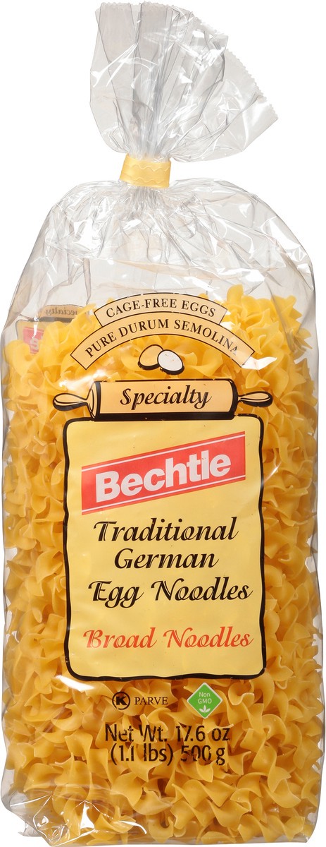 slide 1 of 4, Bechtle Traditional German Broad Egg Noodles 17.6 oz Bag, 17.6 oz
