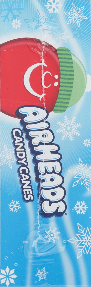 slide 14 of 14, Airheads Cherry/White Mystery/Blue Raspberry Candy Canes 12 ea, 12 ct