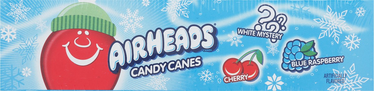 slide 9 of 14, Airheads Cherry/White Mystery/Blue Raspberry Candy Canes 12 ea, 12 ct