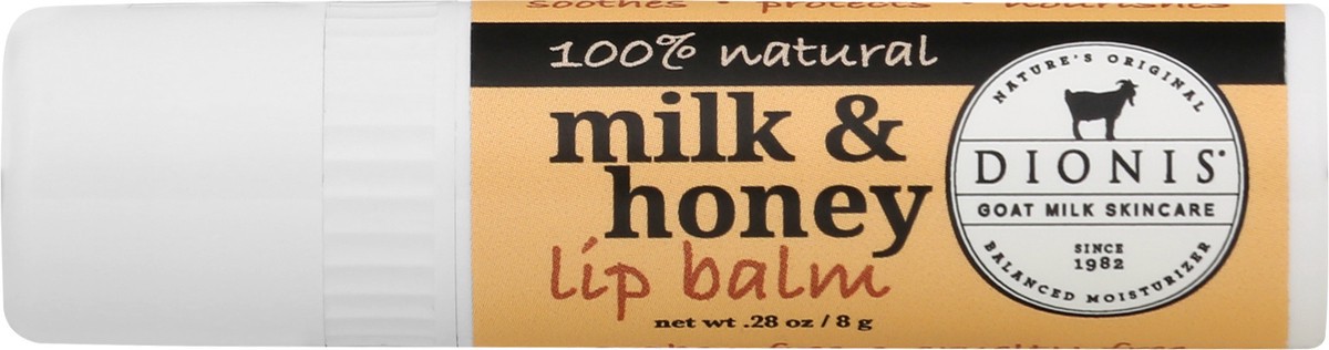 slide 9 of 12, Dionis Lip Balm, Milk & Honey, 0.28 oz