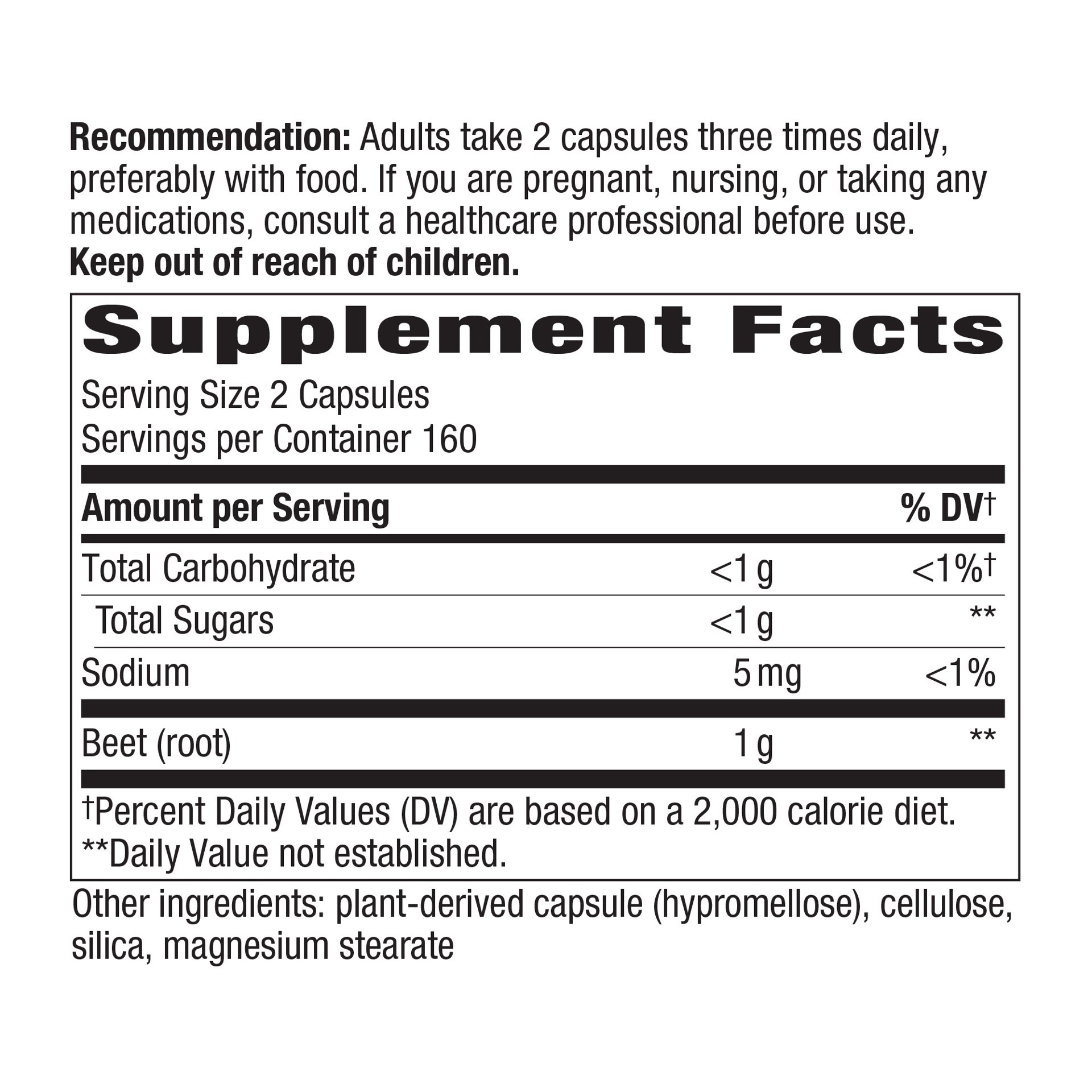 slide 4 of 4, Nature's Way Beet Root, 320 ct