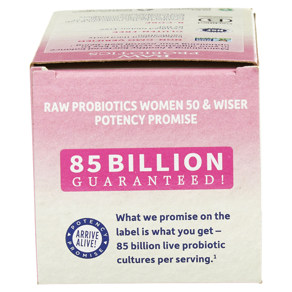 slide 16 of 29, Garden of Life Raw Probiotics Women 50 & Wiser Vegetarian Capsules, 90 ct