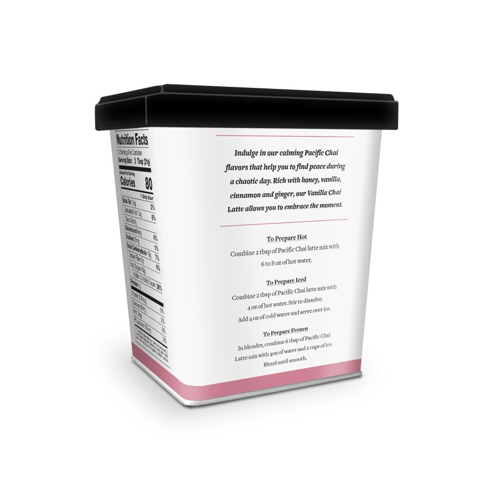 slide 2 of 2, Pacific Chai Vanilla Chai Latte- 9 oz, 9 oz