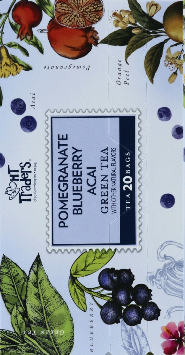 slide 5 of 5, Harris Teeter Acai Blubry Pomg Green Tea, 20 ct