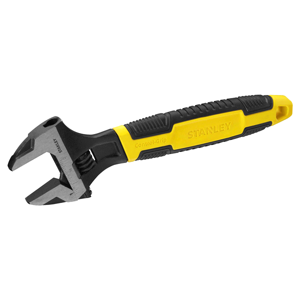 slide 9 of 9, STANLEY 10 in. Adjustable Wrench, 10 in
