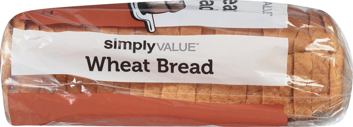 slide 5 of 9, Simply Value Wheat Bread, 20 oz