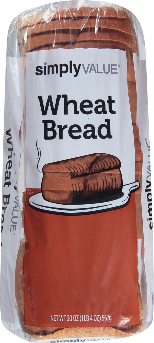 slide 7 of 9, Simply Value Wheat Bread, 20 oz