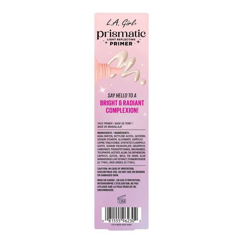slide 3 of 4, L.A. Girl Prismatic Primer - 0.85 fl oz, 0.85 fl oz
