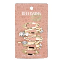 Bellissima 7 pc Hair Clips