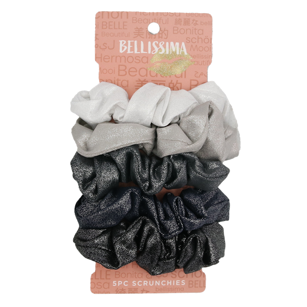 slide 1 of 1, Hy-Vee 5Pc Bellissima Scrunchies, 1 ct