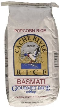 slide 1 of 1, Cache River Rice Basmati Popcorn Rice Pouch, 32 oz