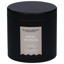 Rugged & Refined Steel Vetiver Candle 1 ea