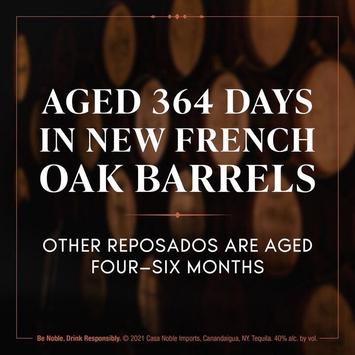 slide 3 of 5, Casa Noble Reposado Tequila, 375 mL Bottle, 80 Proof, 12.68 fl oz
