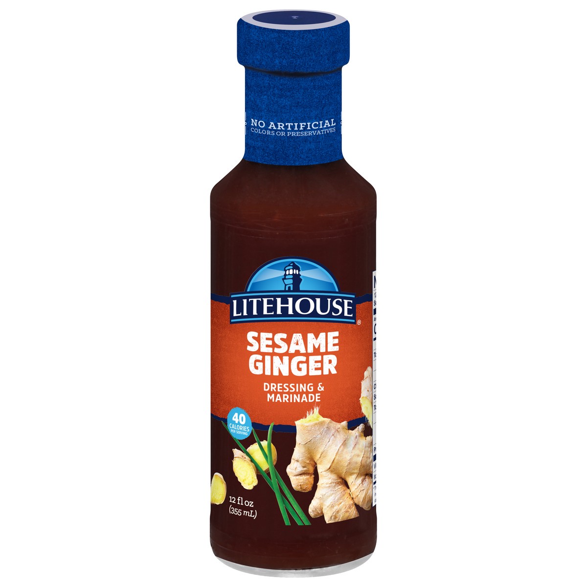 slide 2 of 13, Litehouse Sesame Ginger Dressing & Marinade 12 fl oz, 12 fl oz