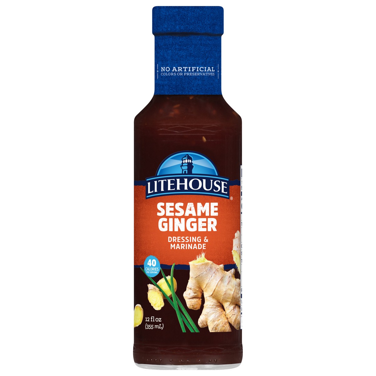 slide 4 of 13, Litehouse Sesame Ginger Dressing & Marinade 12 fl oz, 12 fl oz