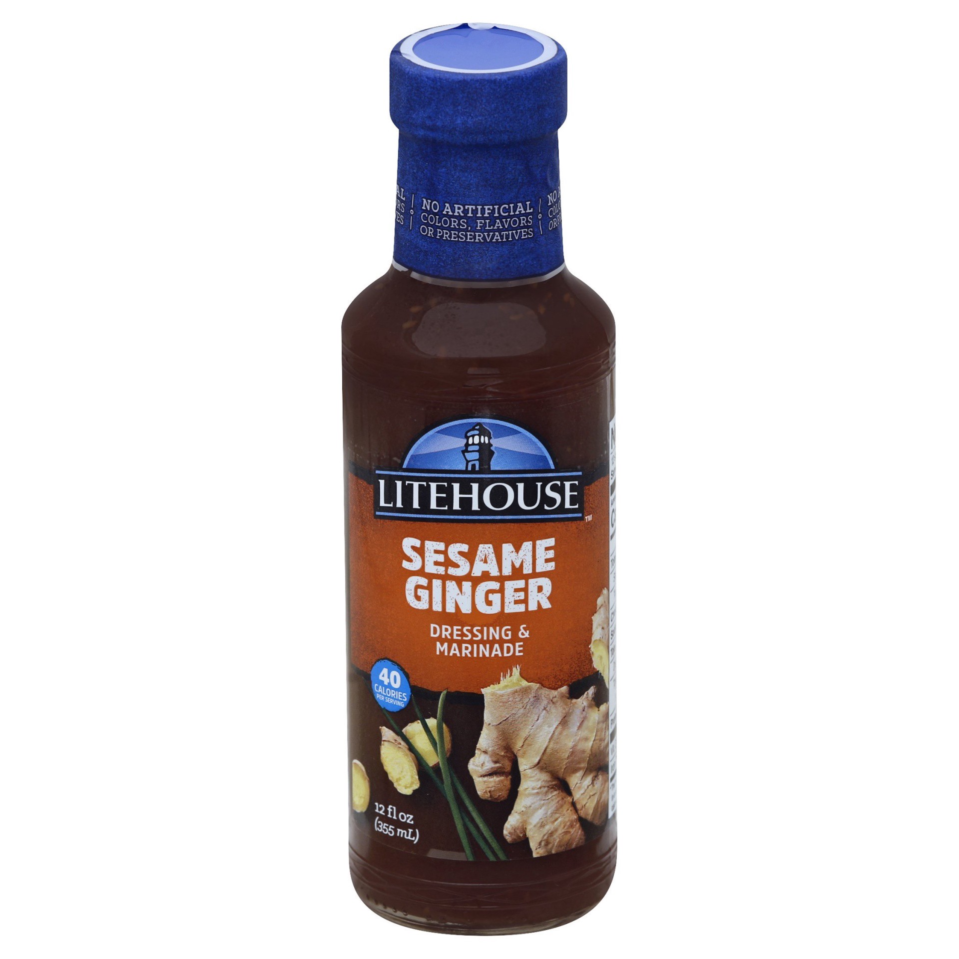 slide 1 of 13, Litehouse Sesame Ginger Dressing & Marinade 12 fl oz, 12 fl oz