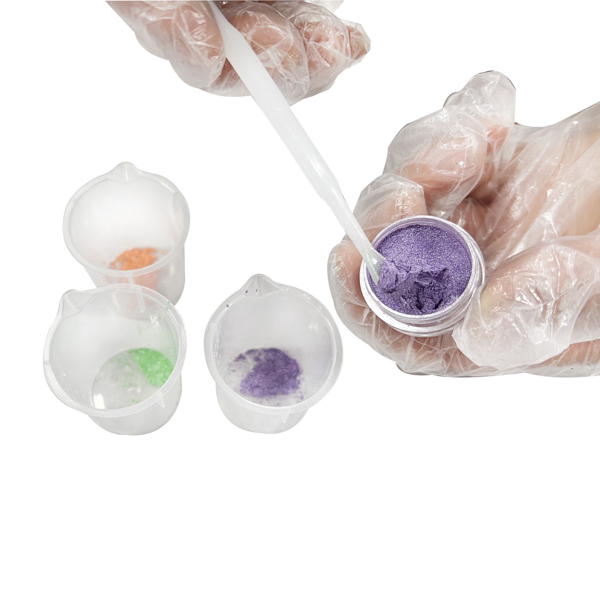 slide 5 of 5, Mixed Color Resin Mica Powders By Craft Smart, 24ct., 24 ct