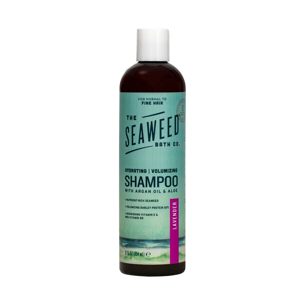 slide 1 of 1, The Seaweed Bath Co. Natural Volumizing Lavender Argan Shampoo, 12 fl oz