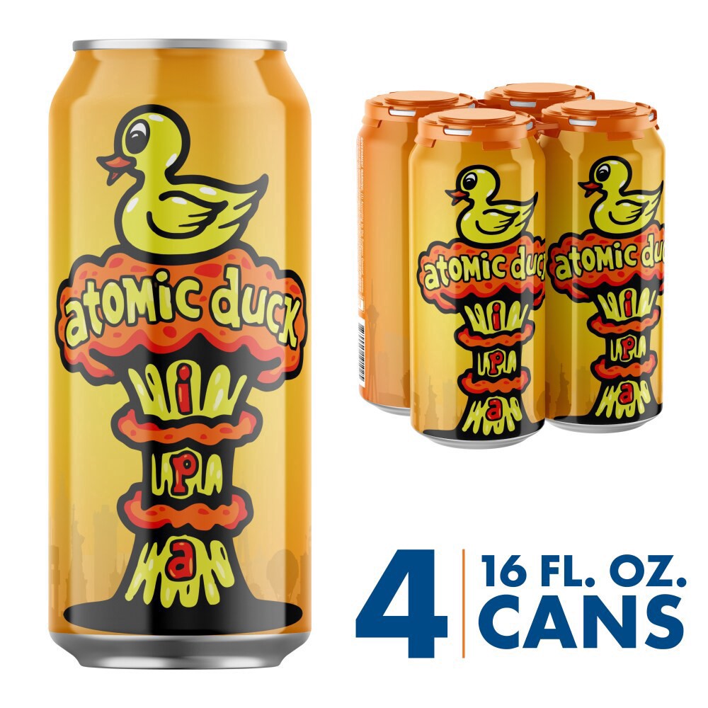 slide 6 of 6, Able Baker Atomic Duck Ipa Craft Beer, 4 ct; 16 fl oz