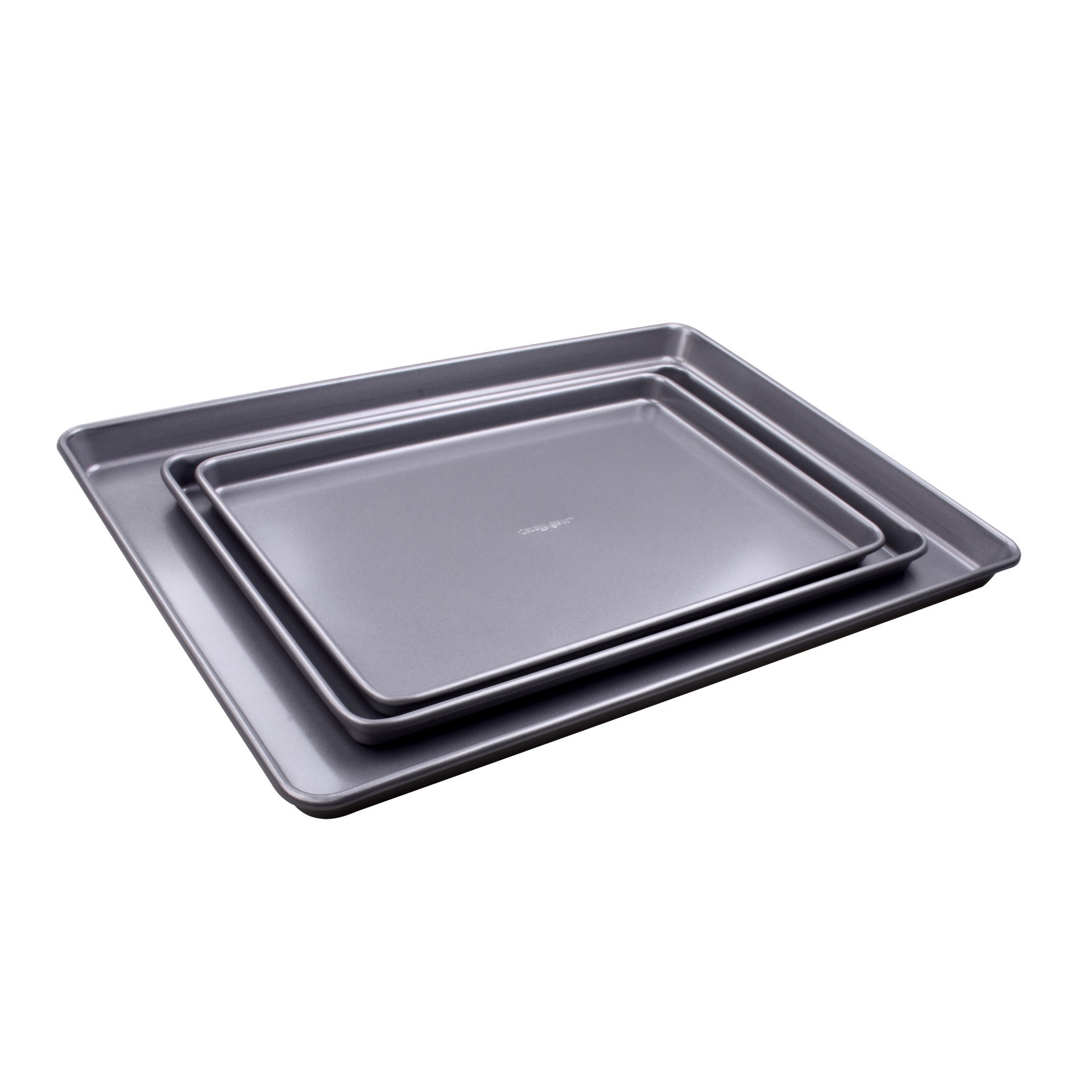 slide 6 of 7, Non-Stick Cookie Sheet Set By Celebrate It, 21.4 in x 15.4 in x 1 in