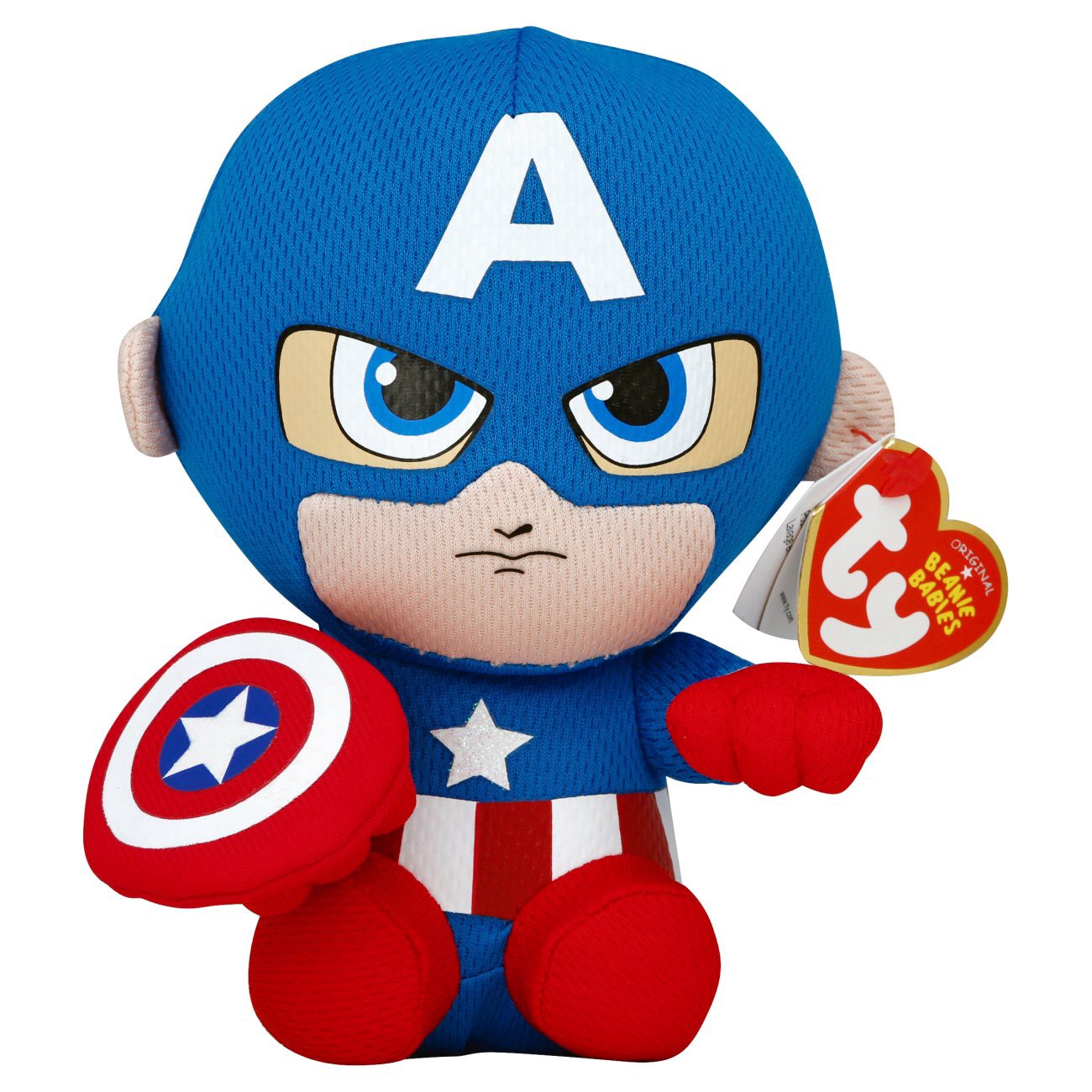 slide 1 of 1, TY Captain America Beanie Baby, 1 ct