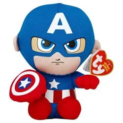 TY Captain America Beanie Baby