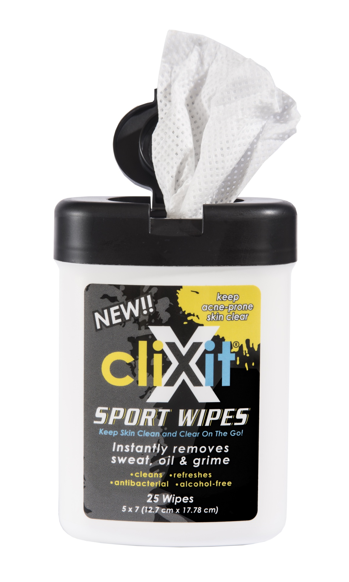 slide 1 of 4, CliXit Sport Wipes, Single Pack, 1 ct