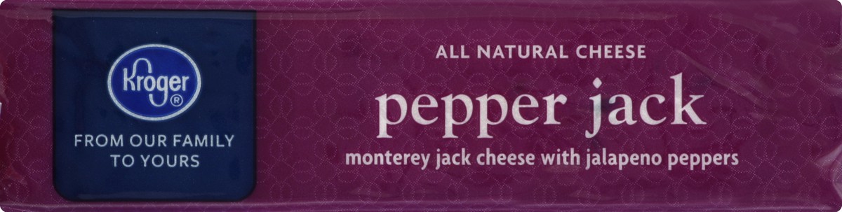 slide 2 of 6, Kroger Pepper Jack Cheese, 16 oz