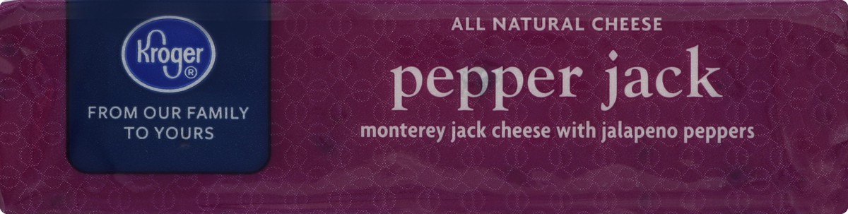 slide 5 of 6, Kroger Pepper Jack Cheese, 16 oz