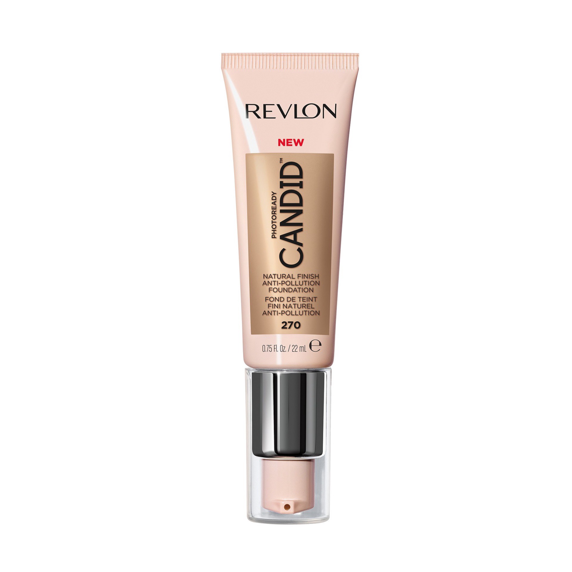 slide 1 of 5, Revlon PhotoReady Candid Natural Finish Anti-Pollution Foundation - 270 Medium Beige - 0.75 fl oz, 0.75 fl oz