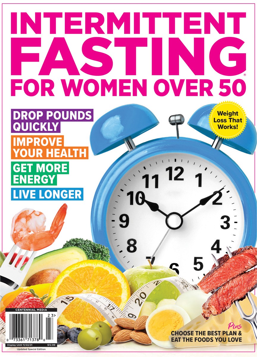 slide 2 of 3, Super Charged Intermittent Fasting For Women Over 50 Weight Loss That Works! Magazine 1 ea Not Packed, 1 ea