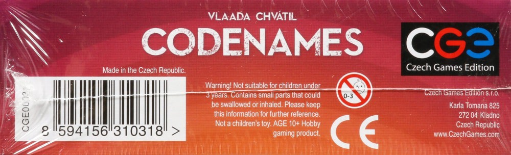 slide 2 of 5, Codenames Board Game, 1 ct