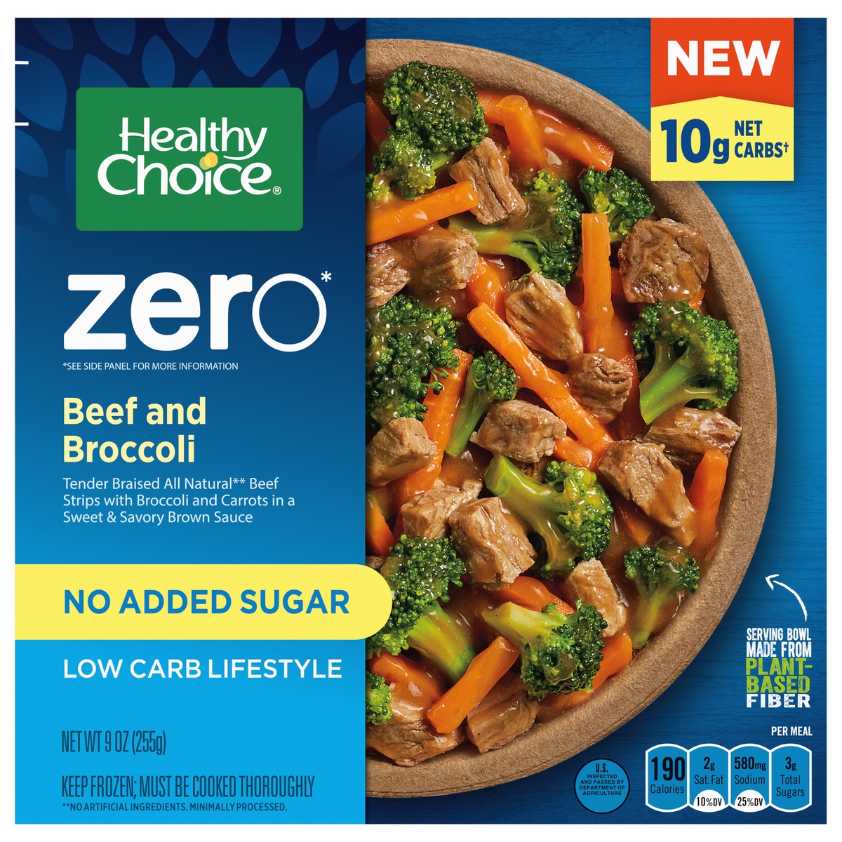 slide 1 of 1, Healthy Choice Beef And Broccoli, 9 oz