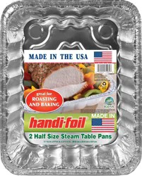 Handi-Foil Half Size Steam Table Pans