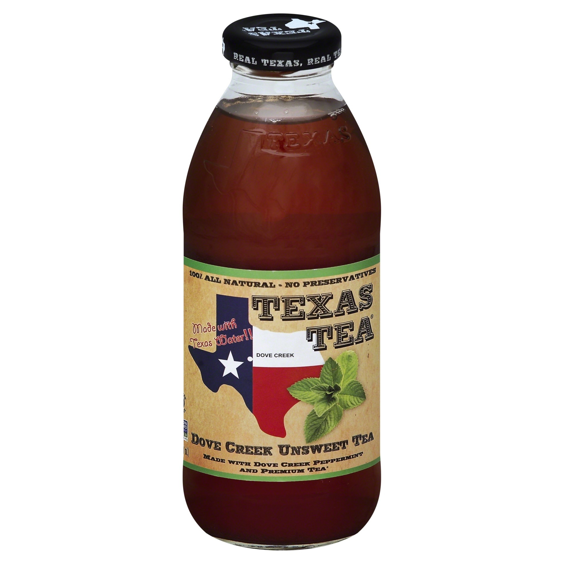 slide 1 of 1, Texas Tea Tea 16 oz, 16 oz