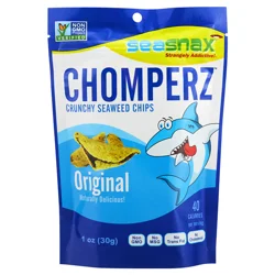 SeaSnax Snack Original Seaweed Chomperz