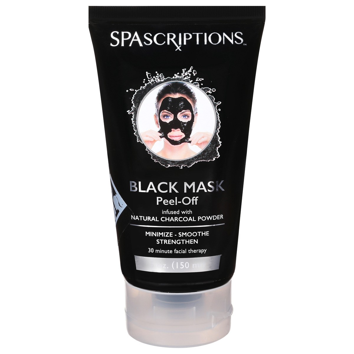 slide 1 of 9, Spascriptions Peel-Off Black Mask 5 oz, 5 oz