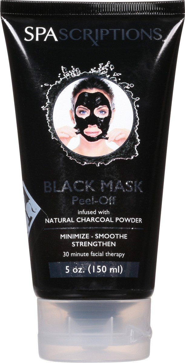 slide 6 of 9, Spascriptions Peel-Off Black Mask 5 oz, 5 oz